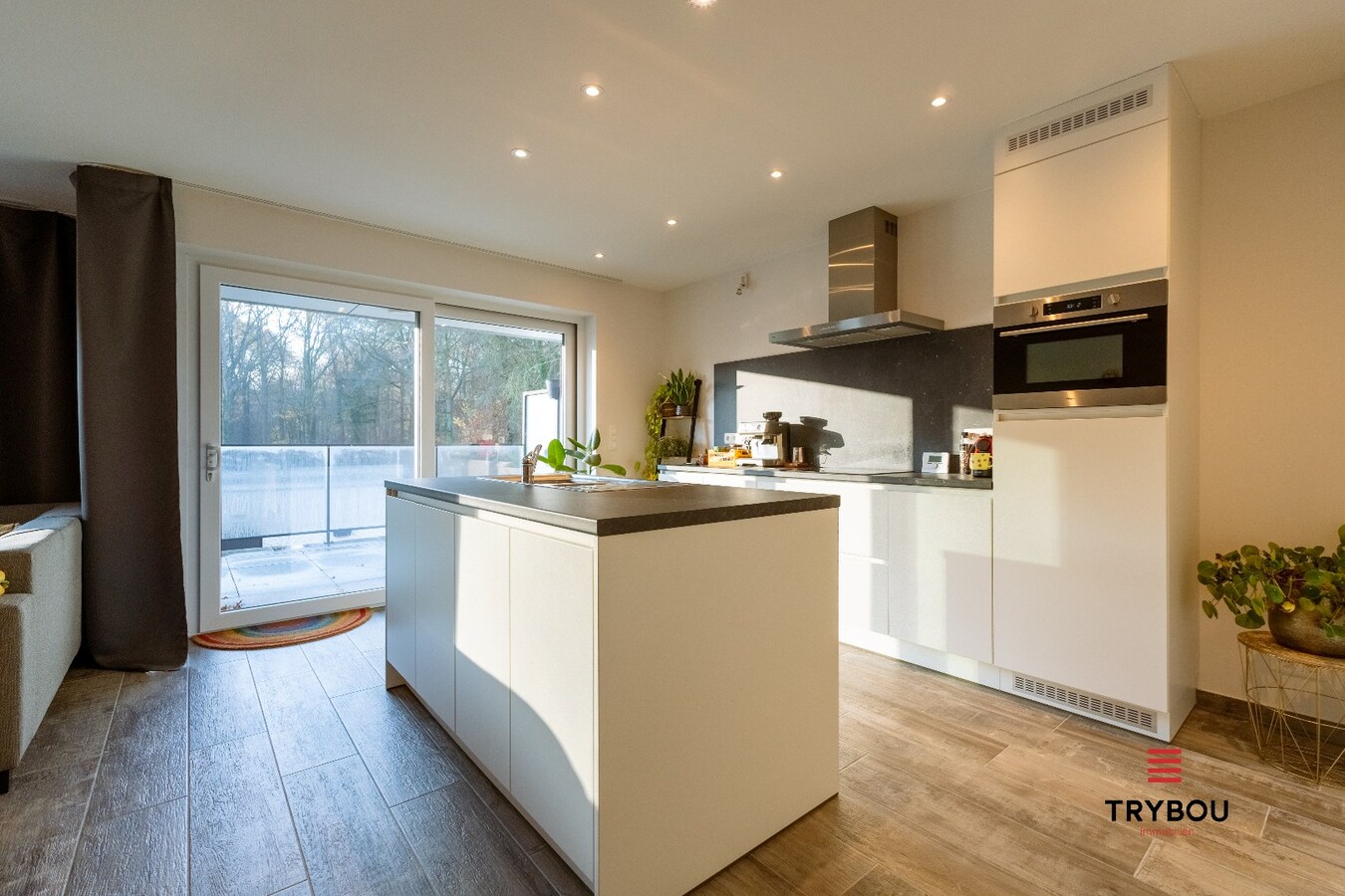 Prachtig gelegen - ruim energiezuinig appartement met 2 slaapkamers 