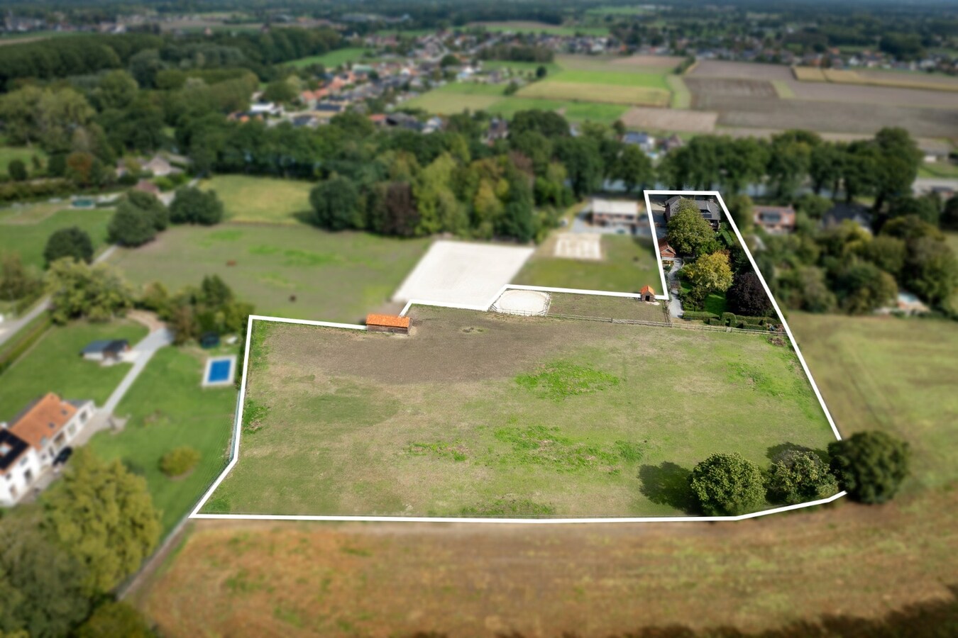 Ruime woning met weide en paddock op ca. 1ha te Bocholt 