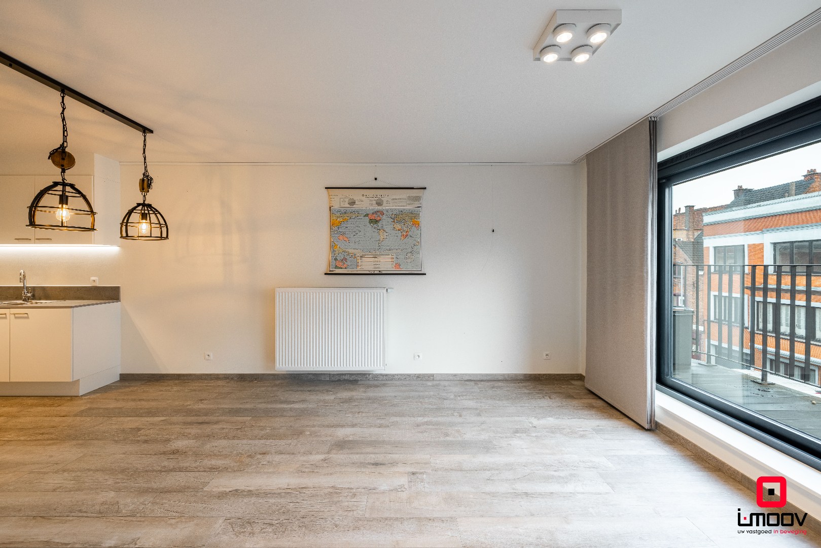 Modern éénslaapkamerappartement met ruim terras op topligging in Gent 