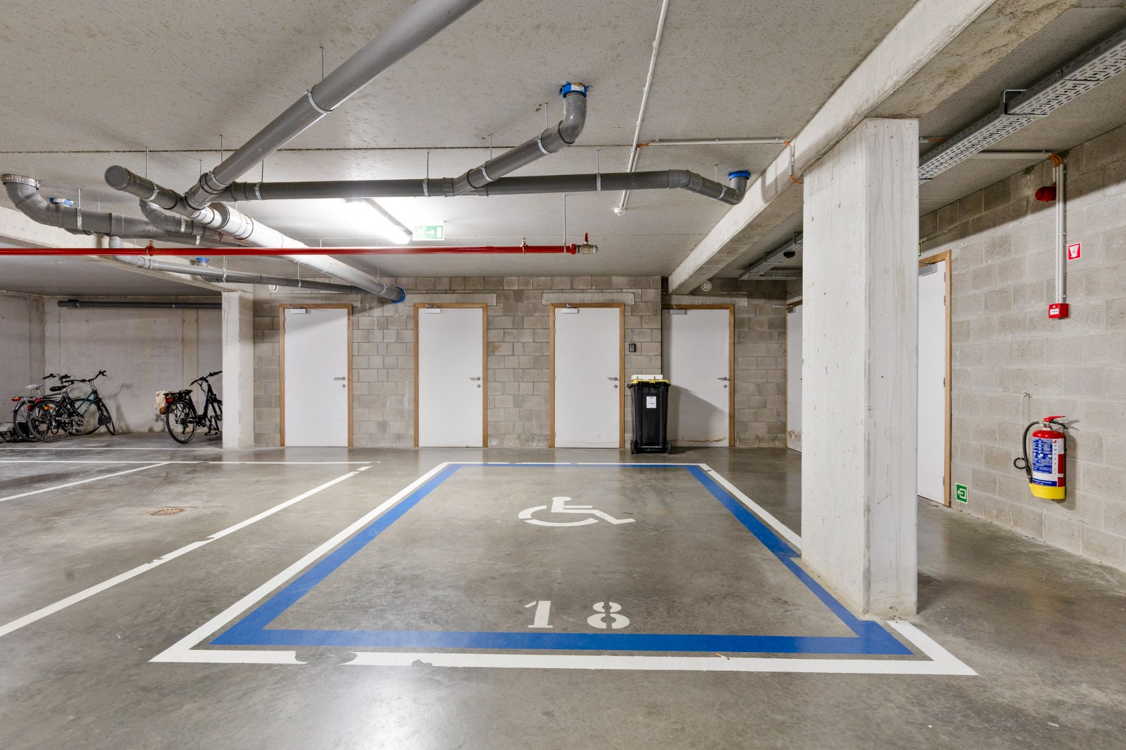 Recent appartement met 2 slaapkamers, terras, 2 ondergrondse autostaanplaatsen en private kelderberging in Herent! - EPC 41 kWh/m² - bewoonbare opp. 86 m² 