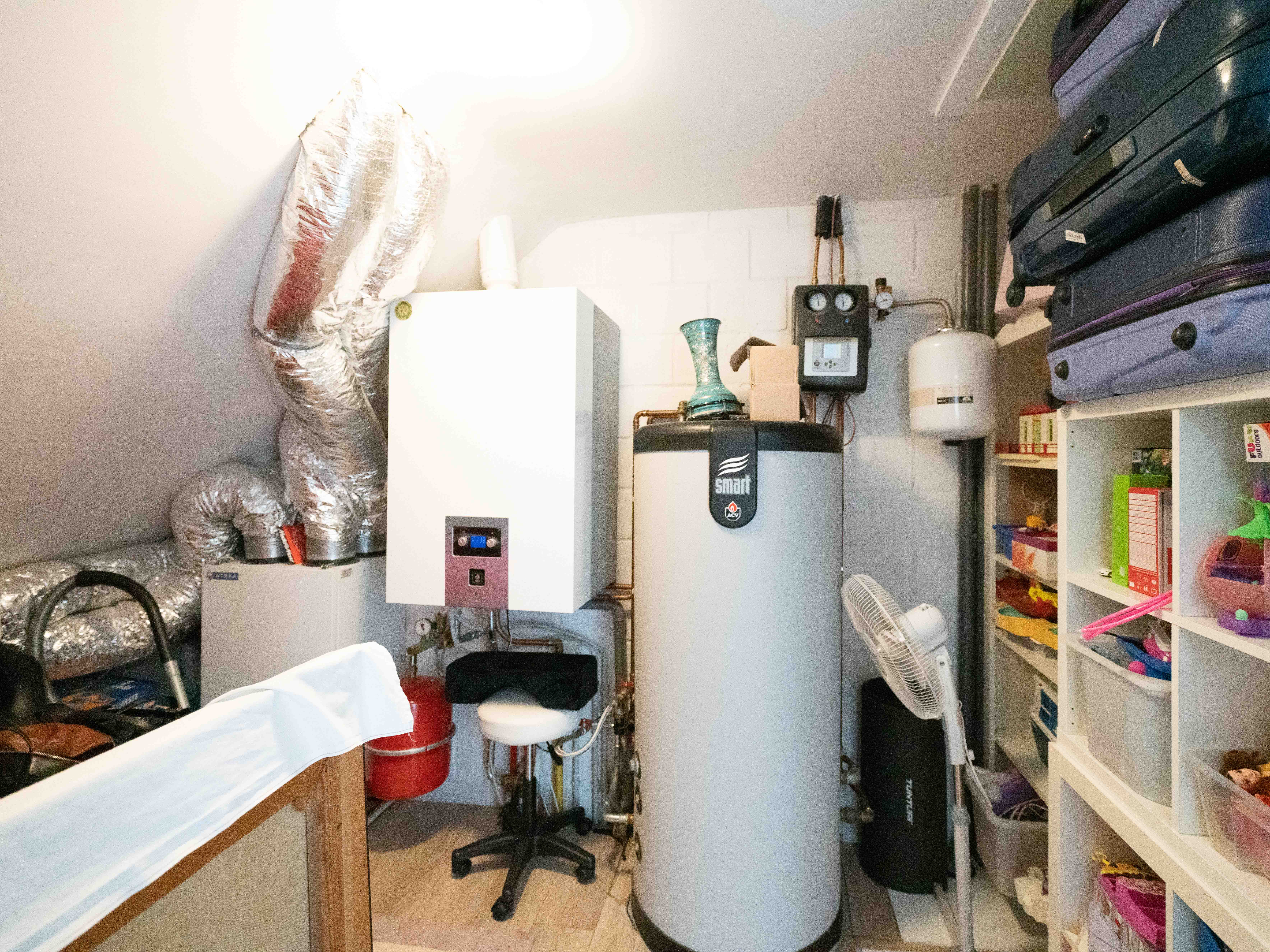 Recente woning met 7 kamers, 2 badkamers, garage en tuin 