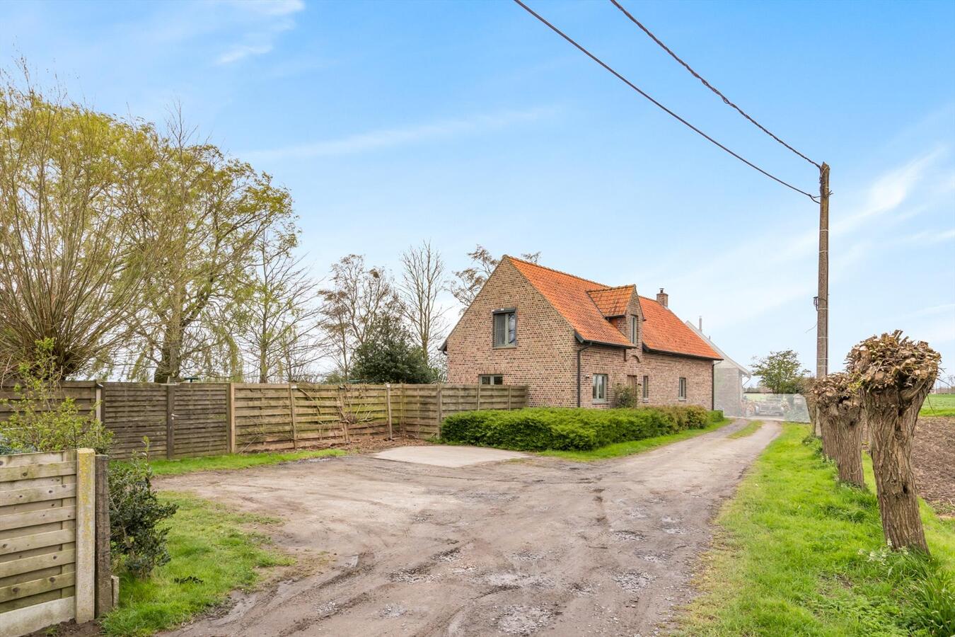 Rustig gelegen woning met uitzicht op de velden te Kortemark 