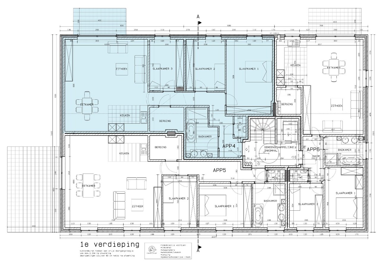Instapklaar appartement - 3 slpks - parking 