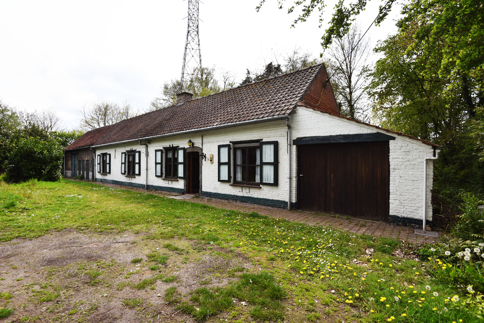 Charmante hoevewoning op 2.772 m²  op 1,5km van centrum Evergem 