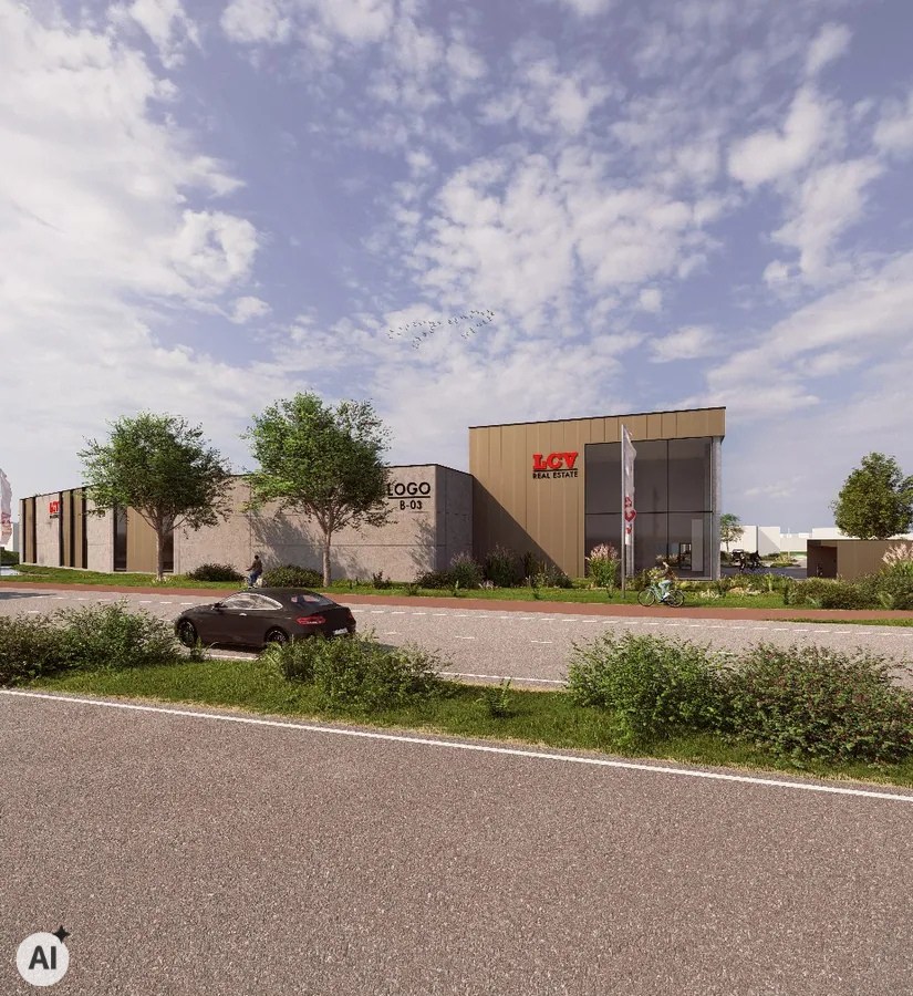 Nieuw bedrijvenpark "Stijn Streuvels" met KMO-units op topligging in Waregem 