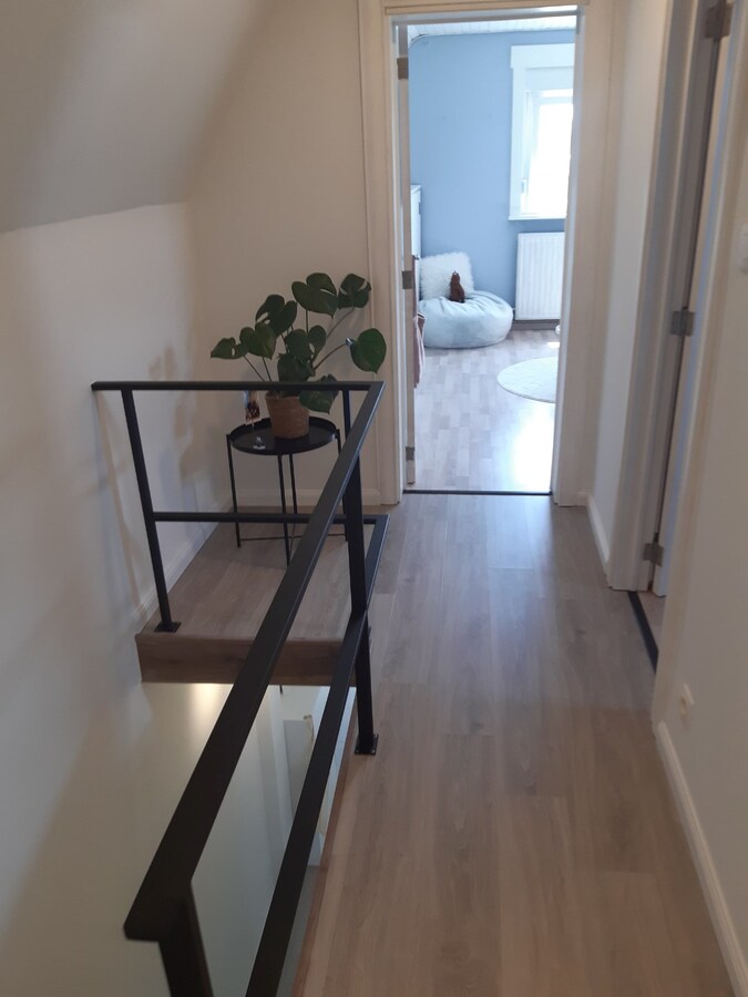 Praktische gezinswoning met leuke tuin. 