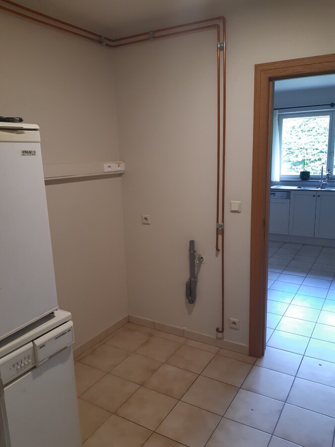 Goed gelegen woning met terras en tuintje. 