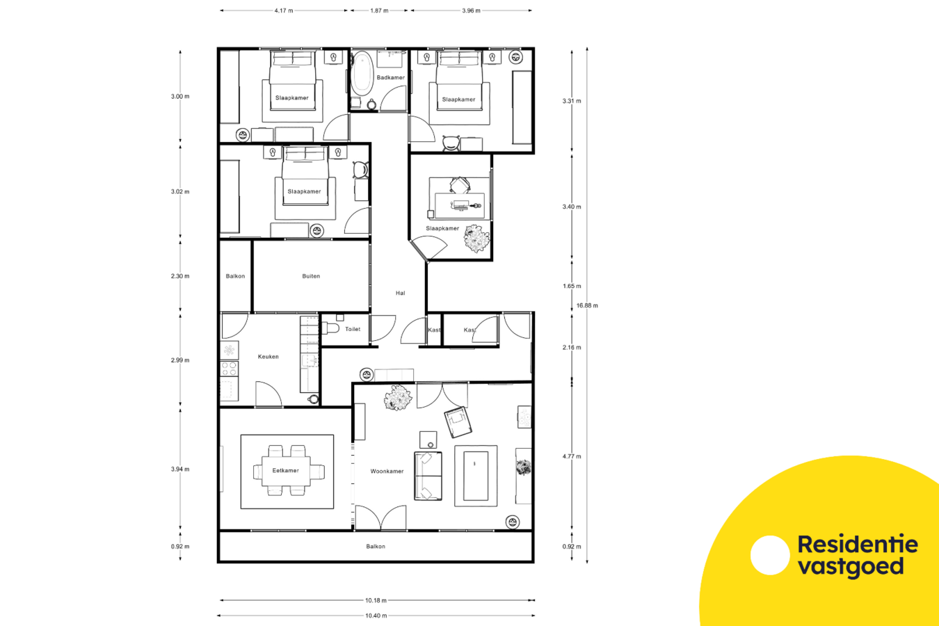 Verkocht appartement - Oostende