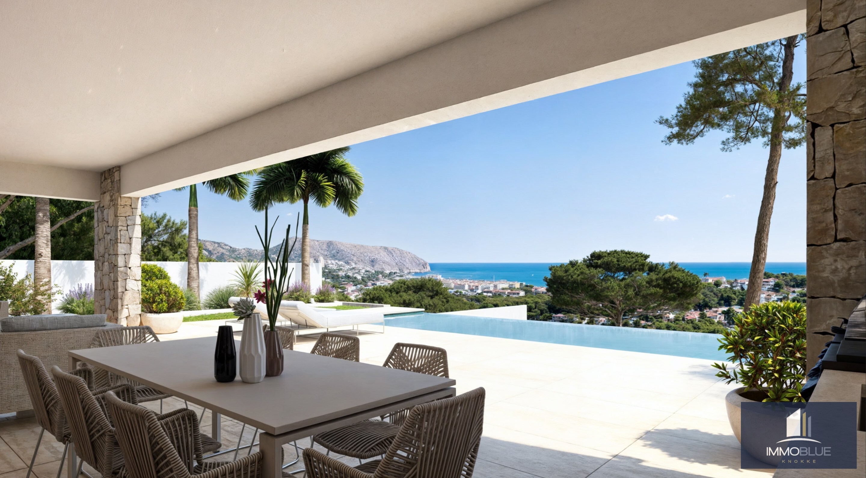 Villa met panoramisch uitzicht in Moraira 