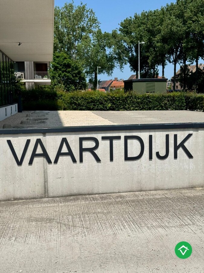 Modern 1-slaapkamerappartement met ruim terras aan de Vaartdijk in Brugge – EPC A 