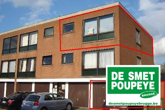 Hoekappartement  met garage 