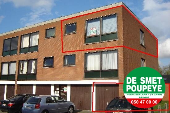Hoekappartement  met garage 