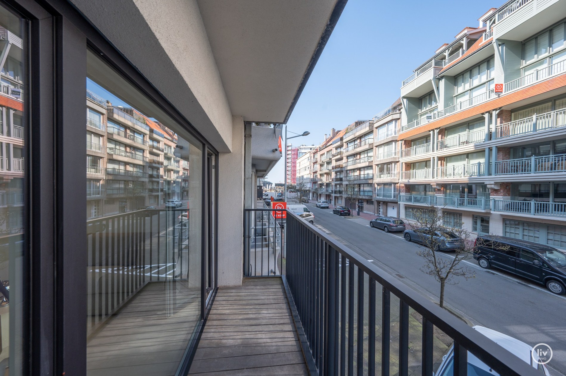 Aangenaam 1-kamer appartement met terras op een topligging in de Van bunnenlaan te Knokke ( renovatie 2026) 
