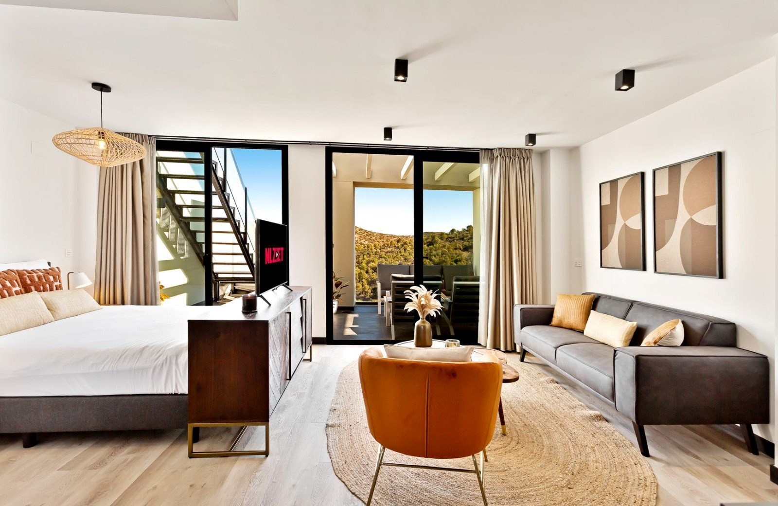 Penthouse Loft met spectaculair dakterras te Mijas (Malaga) Spanje 