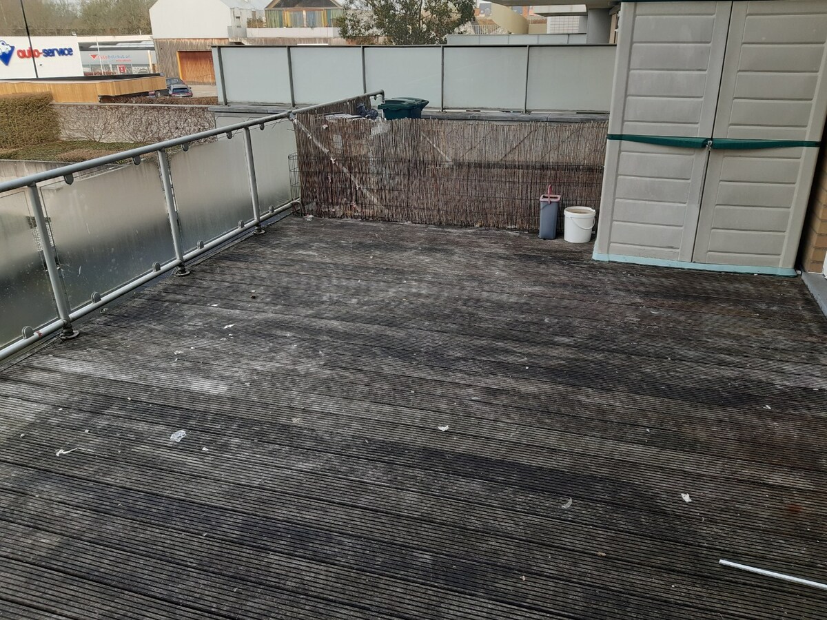 Tof 1-slp-appartement met ruim leefterras ! 