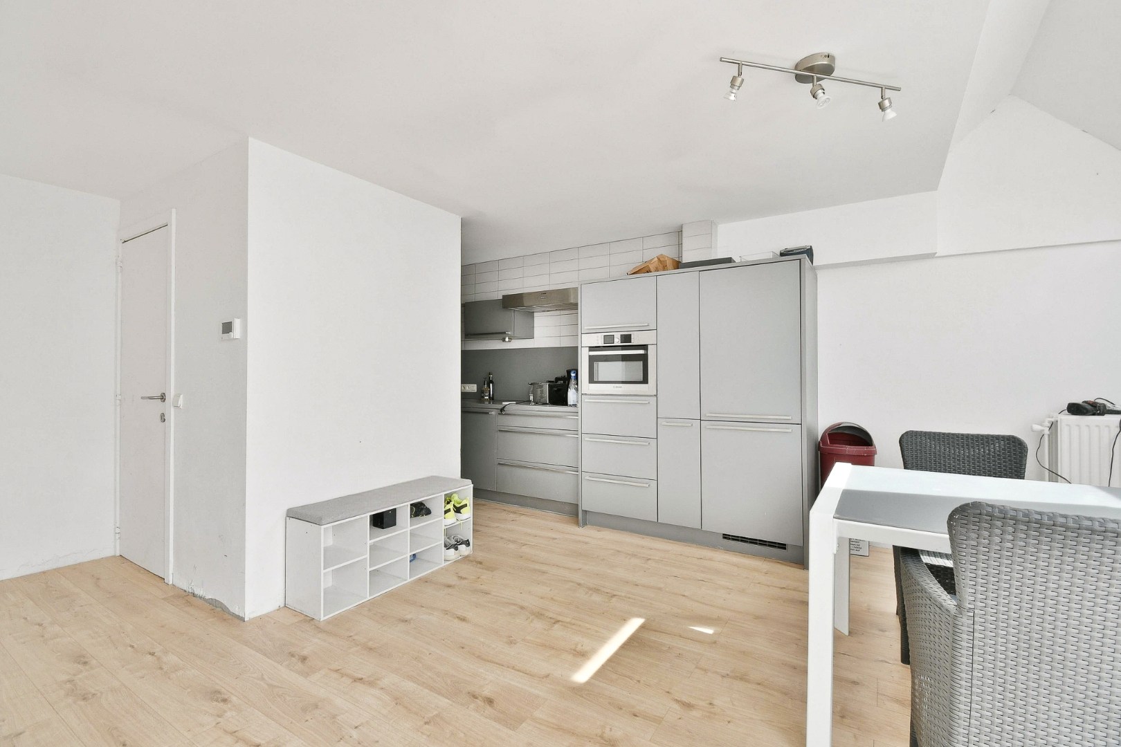 Duplex-appartement met twee ruime slaapkamers en een ruim en intiem terras 