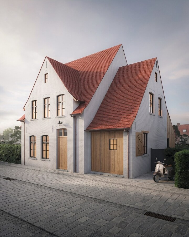 Unieke karakterwoning in het hart van Ramskapelle – maatwerk, vakmanschap en pure beleving. 