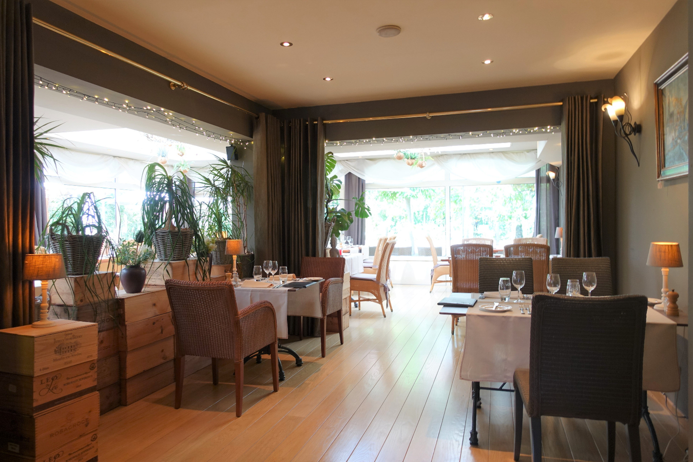 Prachtig restaurant met tuin en woonst op uitstekende ligging 