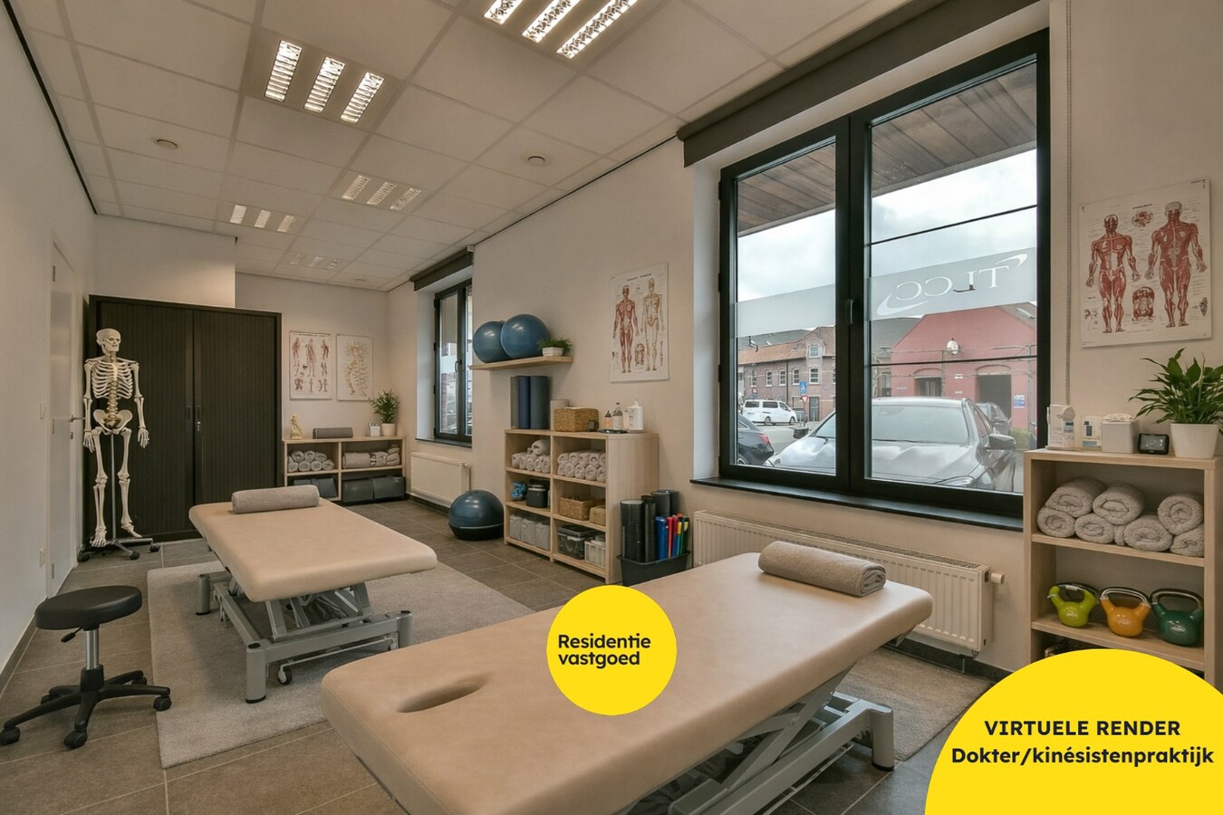 Te koop kantoor - Ruddervoorde