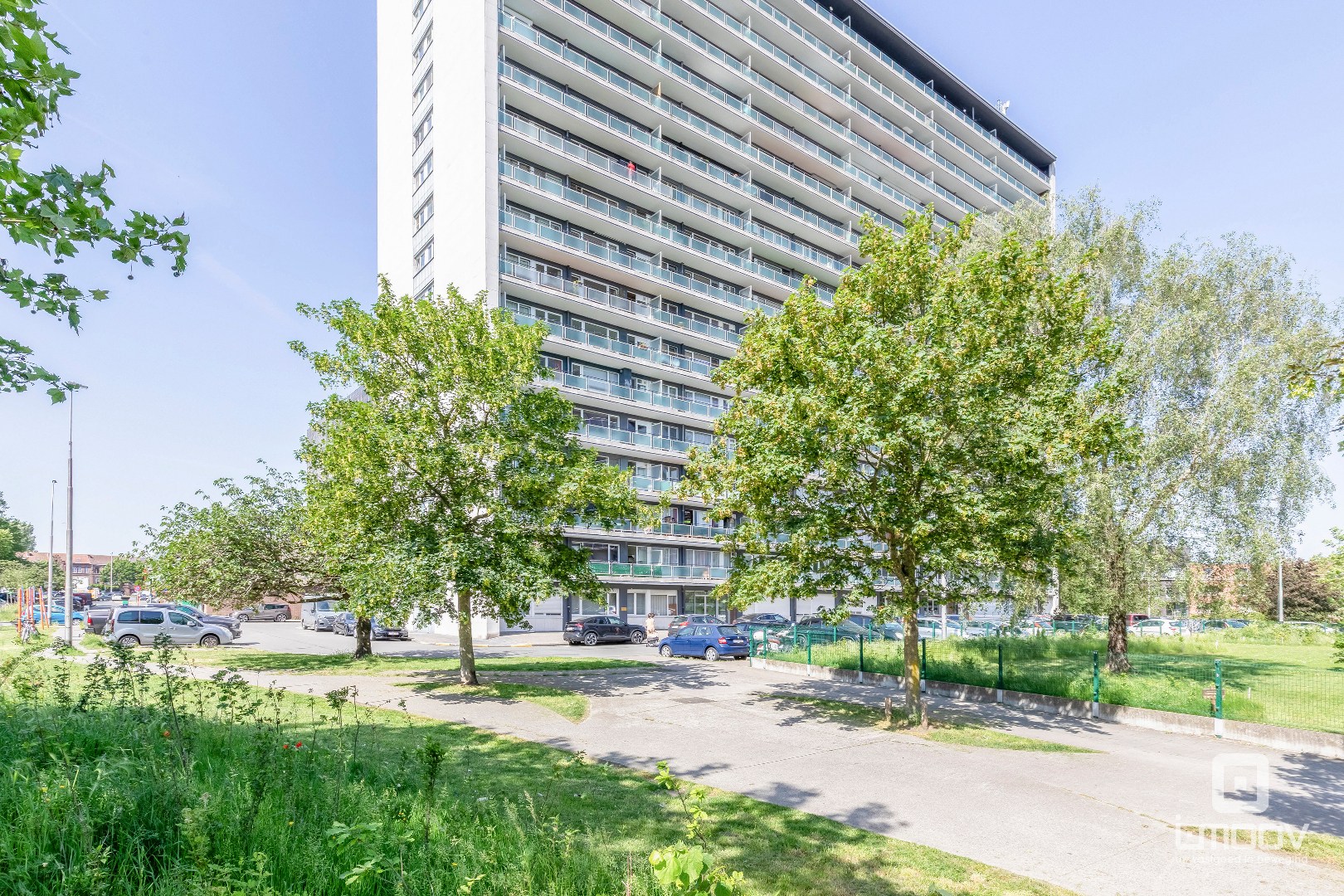 Ruim appartement met 3 slaapkamers en panoramisch zicht over Gent 