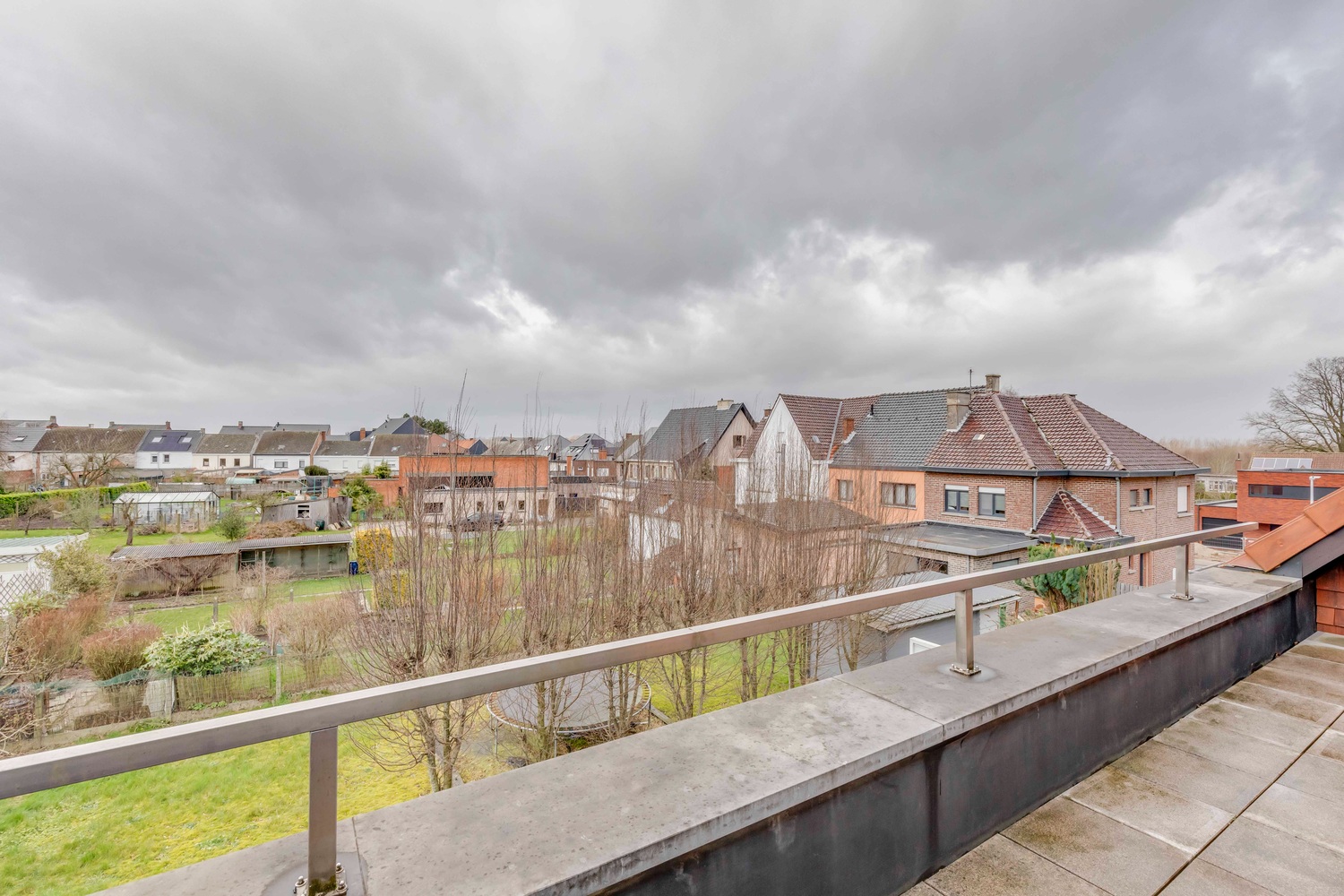 Duplex appartement, 3 slaapkamers en garage hartje Herzele 