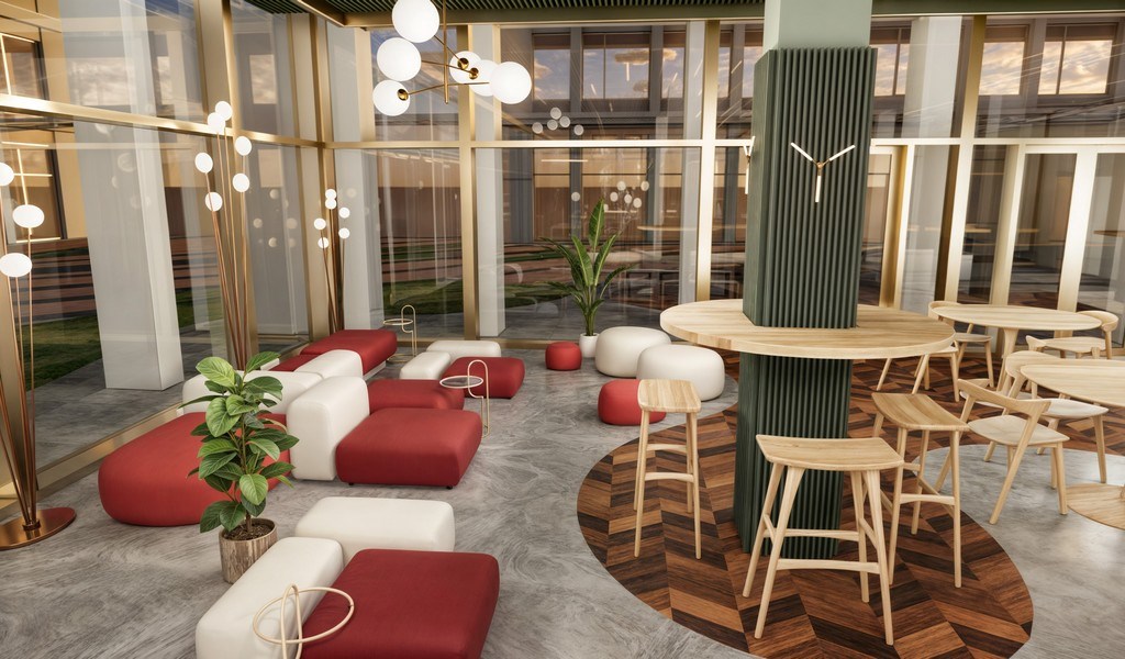 Nieuwbouw future proof kantoren te huur aan The Loop in Gent