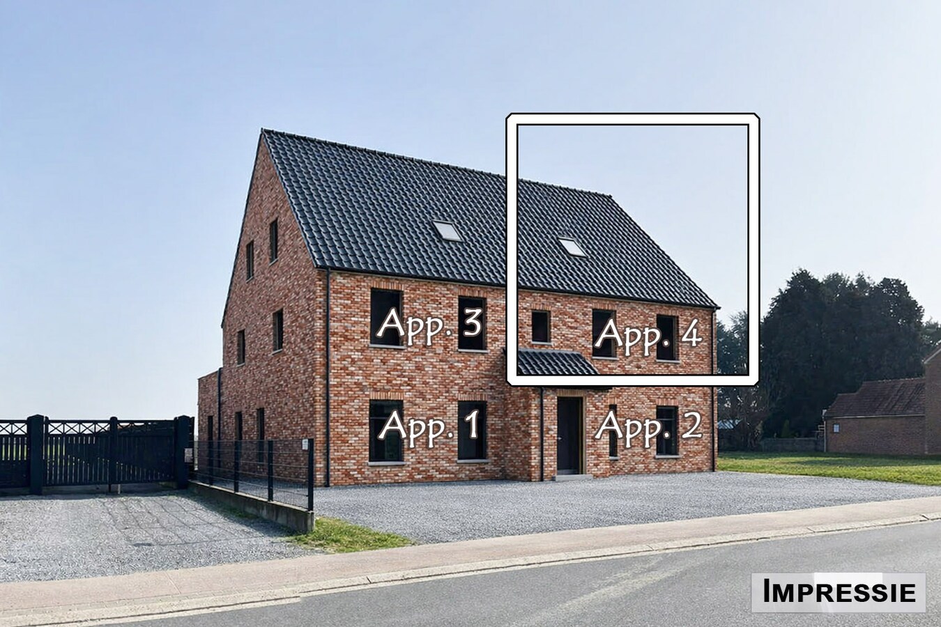 Nieuwbouw app. (3 slpks.) in Residentie Martinus 