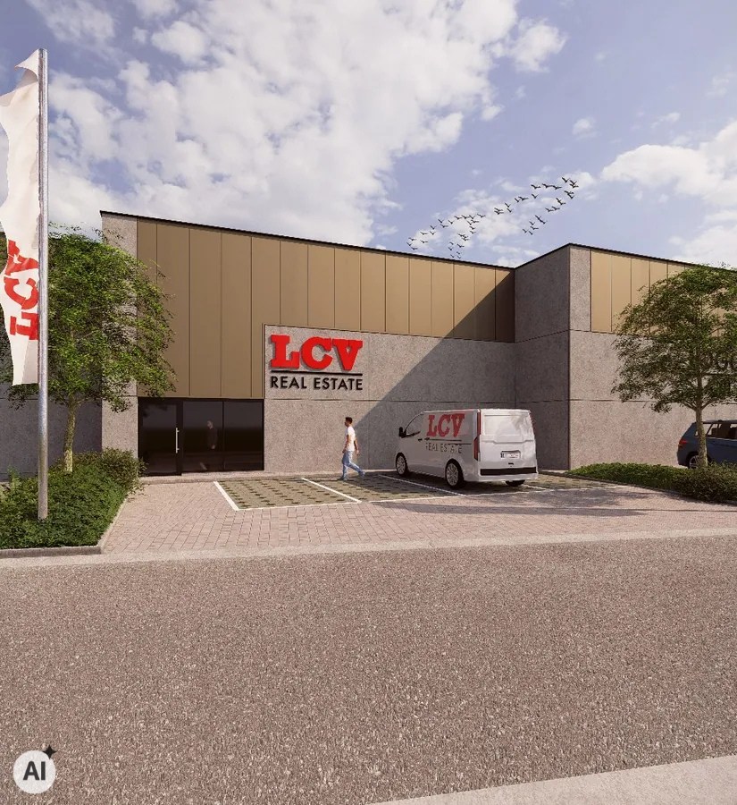 Nieuw bedrijvenpark "Stijn Streuvels" met KMO-units op topligging in Waregem 