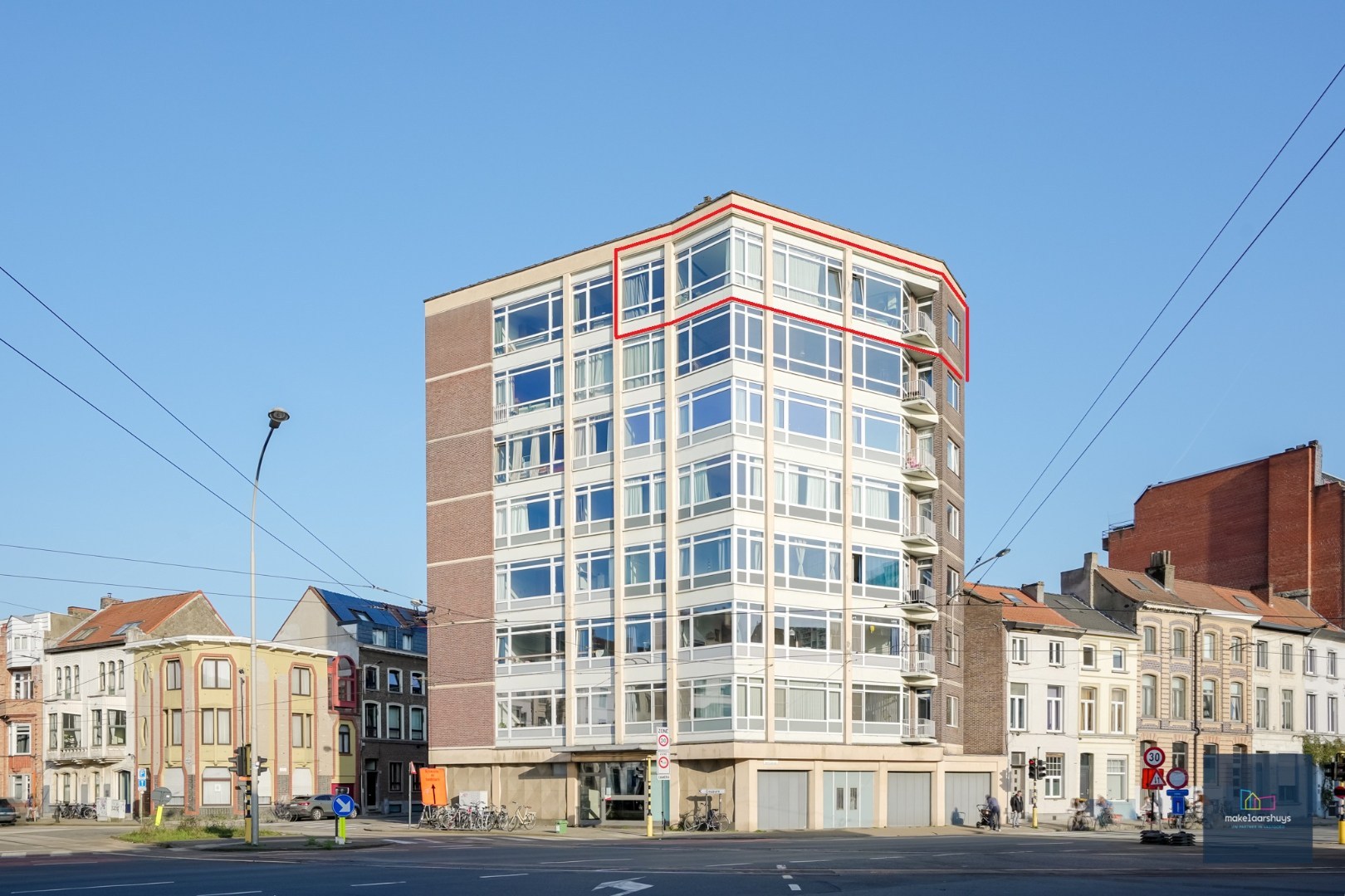 Penthouse met 3 slaapkamers en schitterend zicht 