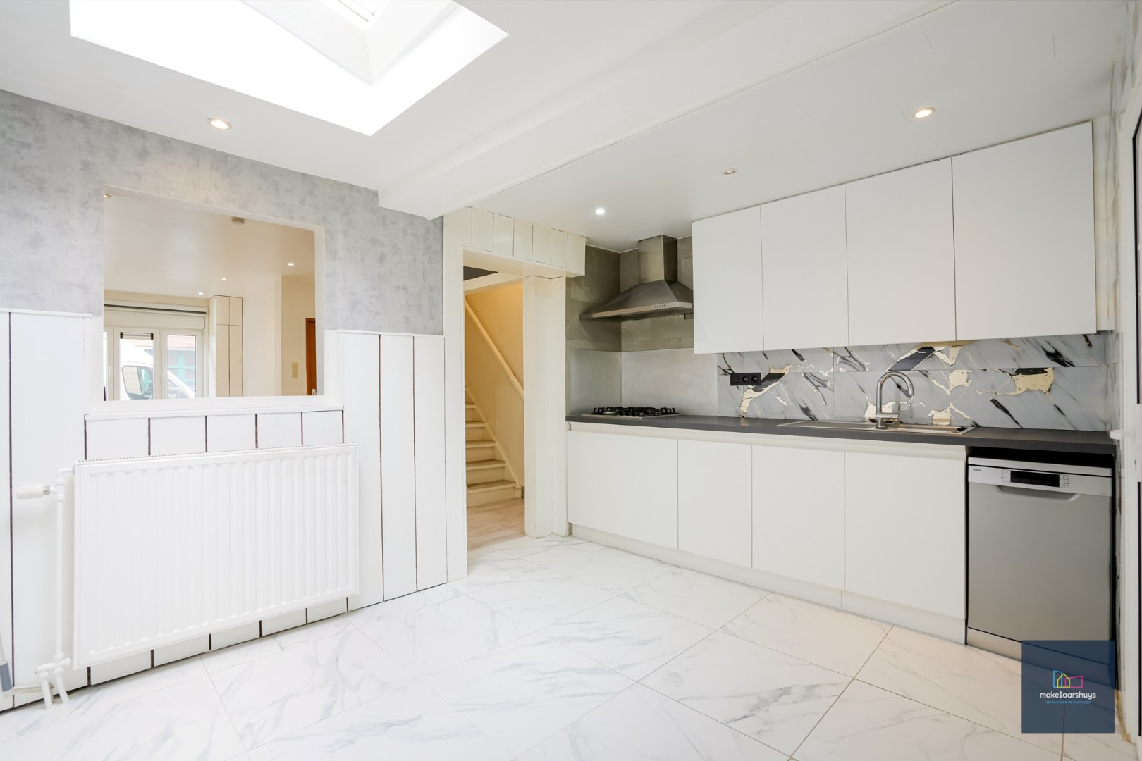 Woning met 4 slaapkamers en koer nabij centrum Gent 