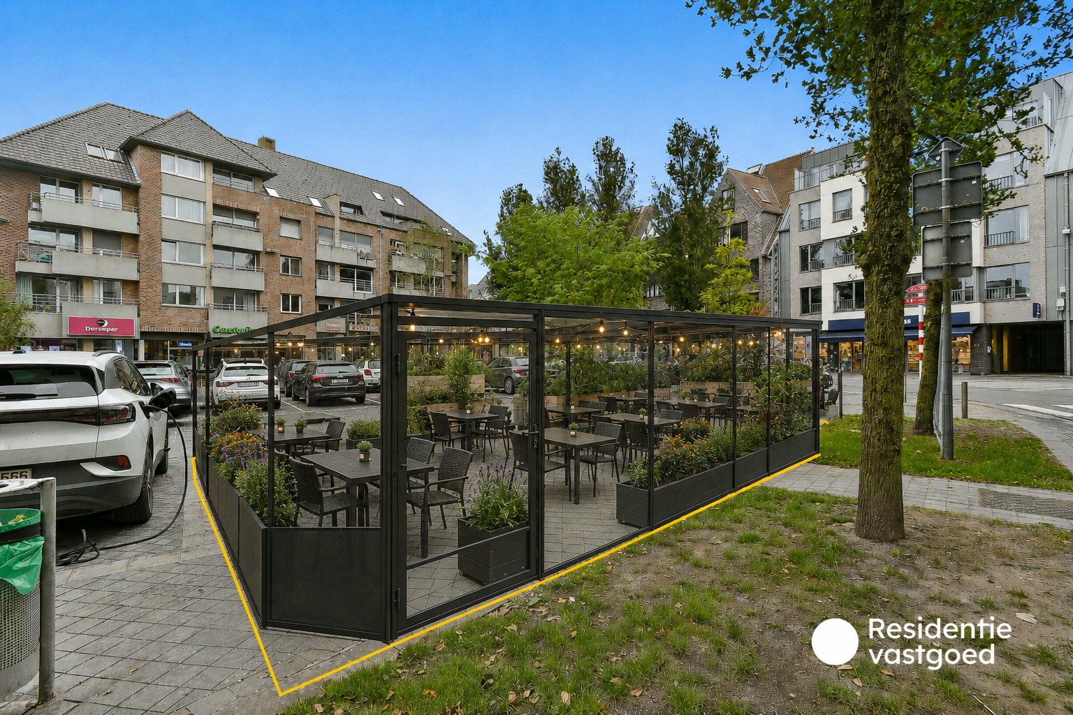 Horecazaak op topligging aan de Markt van Gistel 