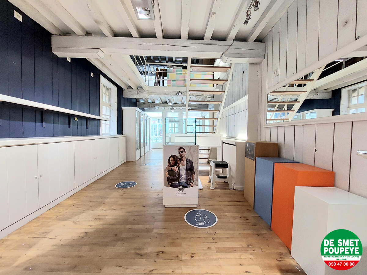 Winkelruimte verhuurd in Brugge