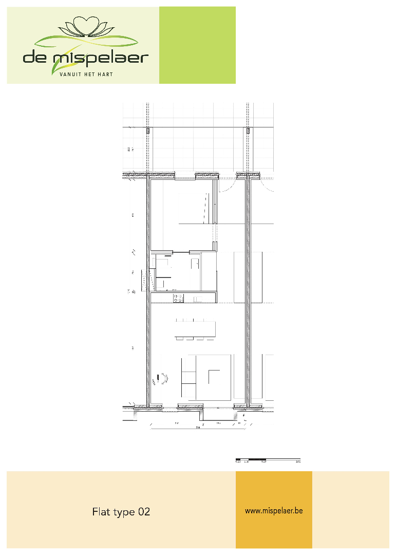 Nieuwbouwappartement van 83,19m² 
