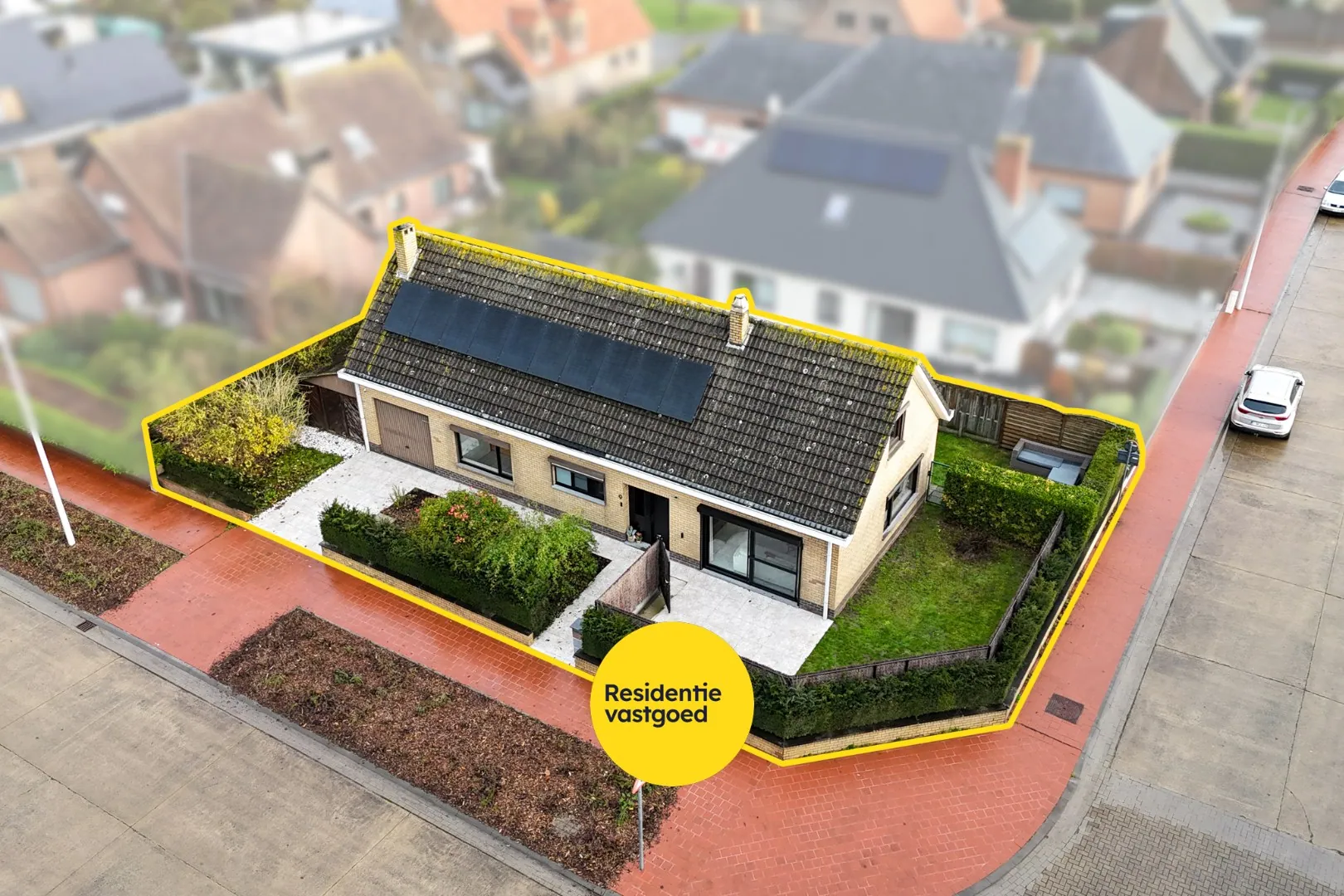 Alleenstaande bungalow in rustige wijk van Stene