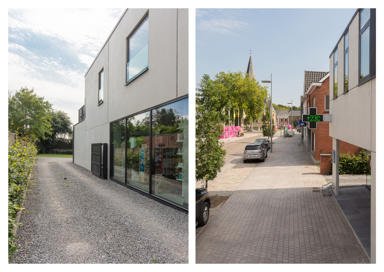 Nieuwbouwappartement met ruim terras in het centrum van Laarne 