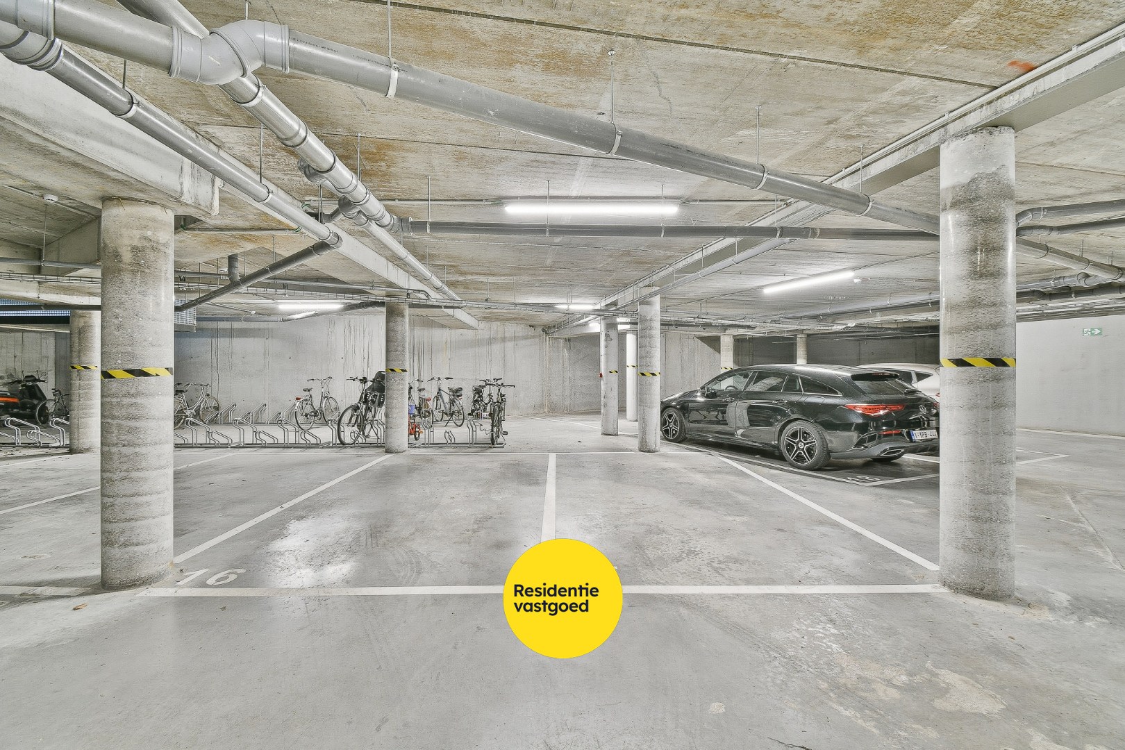 Ondergrondse parkeerplaatsen te koop in het centrum van Gistel 