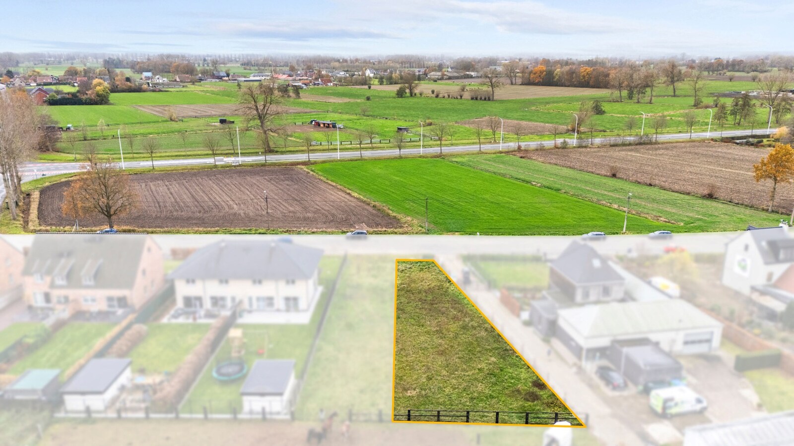 Residentiële bouwgrond voor HOB aan stadsrand Lokeren 