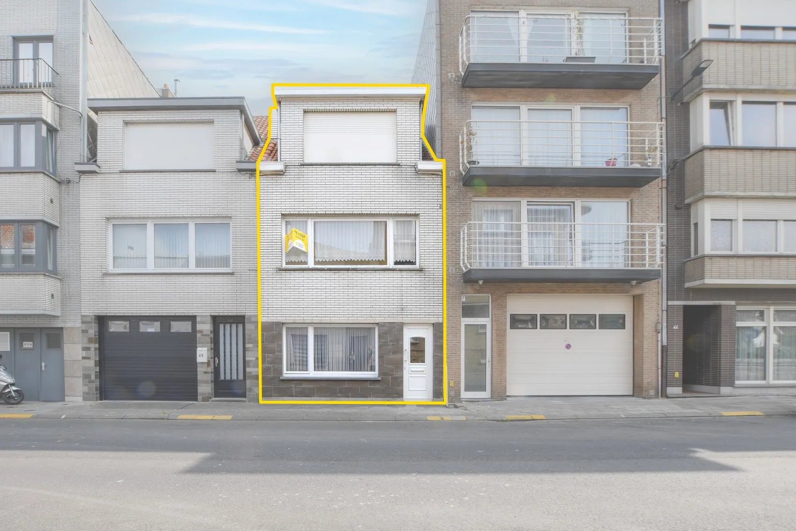 Op te frissen woning vlakbij het treinstation te Blankenberge 