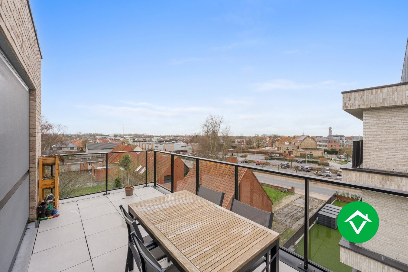 Recent topappartement (2023) met 2 slaapkamers én garage te Diksmuide 