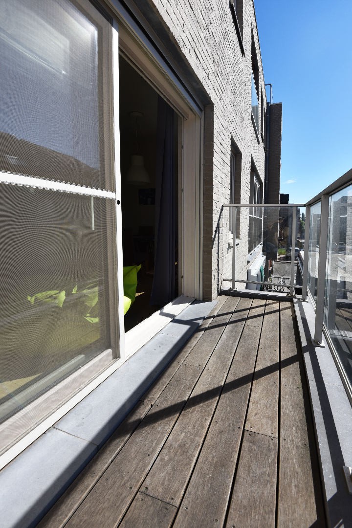 Recent app. 2 slpks, terras, balkon en garage te Maldegem 
