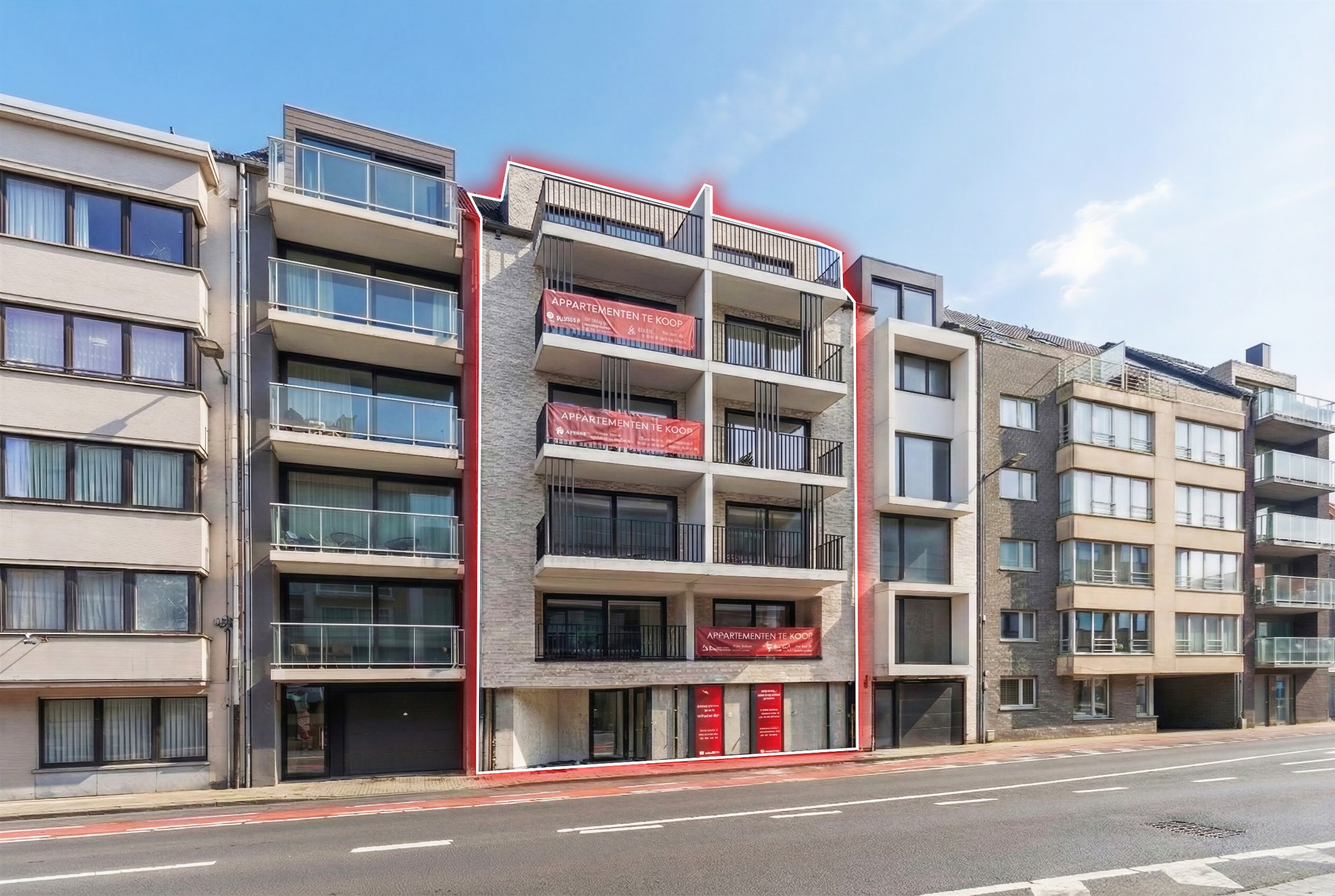 Betaalbare moderne BEN-appartementen in hartje Mariakerke 