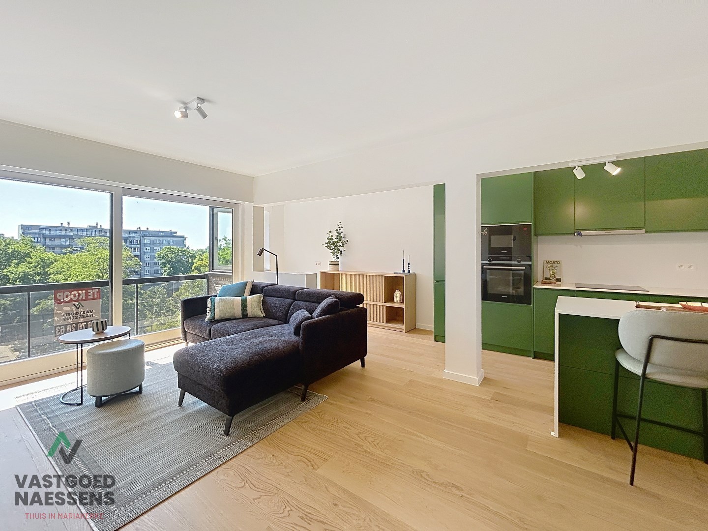 LUXUEUS GERENOVEERD 2 SLPK APP MET ZICHT OP GROEN 