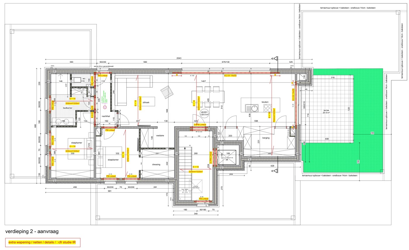 Penthouse met twee autostandplaatsen 