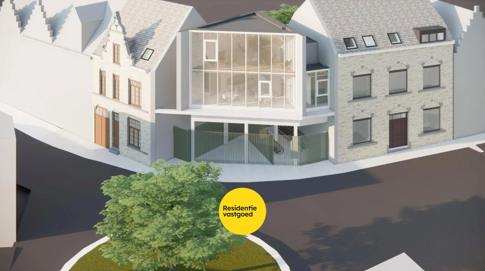 2 naastliggende woningen te koop hartje Veurne! 