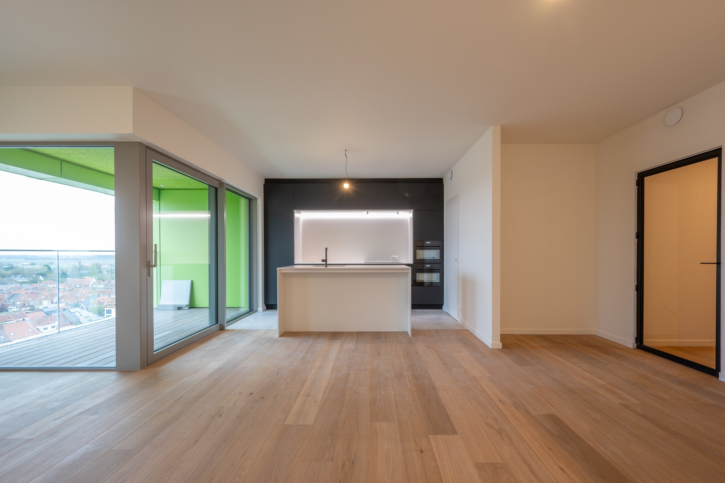 Appartement 2 pièces bien situé à la résidence Hoost : JOURNÉE PORTES OUVERTES DIMANCHE 04/01 (entre 14h et 17h), place Maes et Boerenboom. 