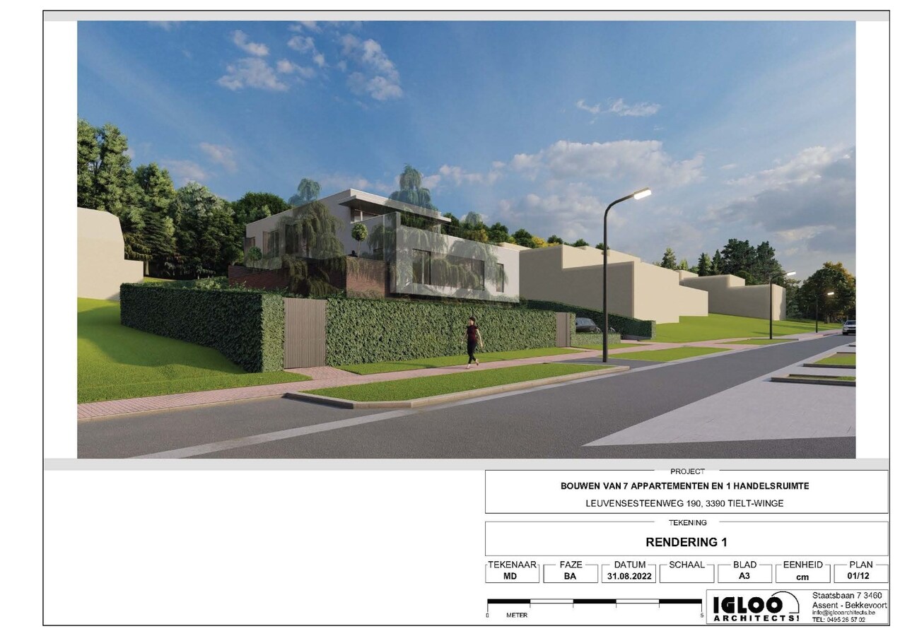 Tielt-Winge - handelrsuimte (casco) met parking 