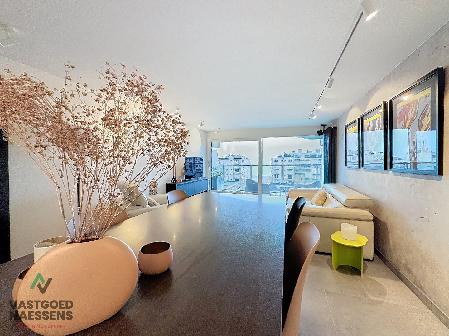 Magnifique appartement rénové de 2 chambres avec vue panoramique. 