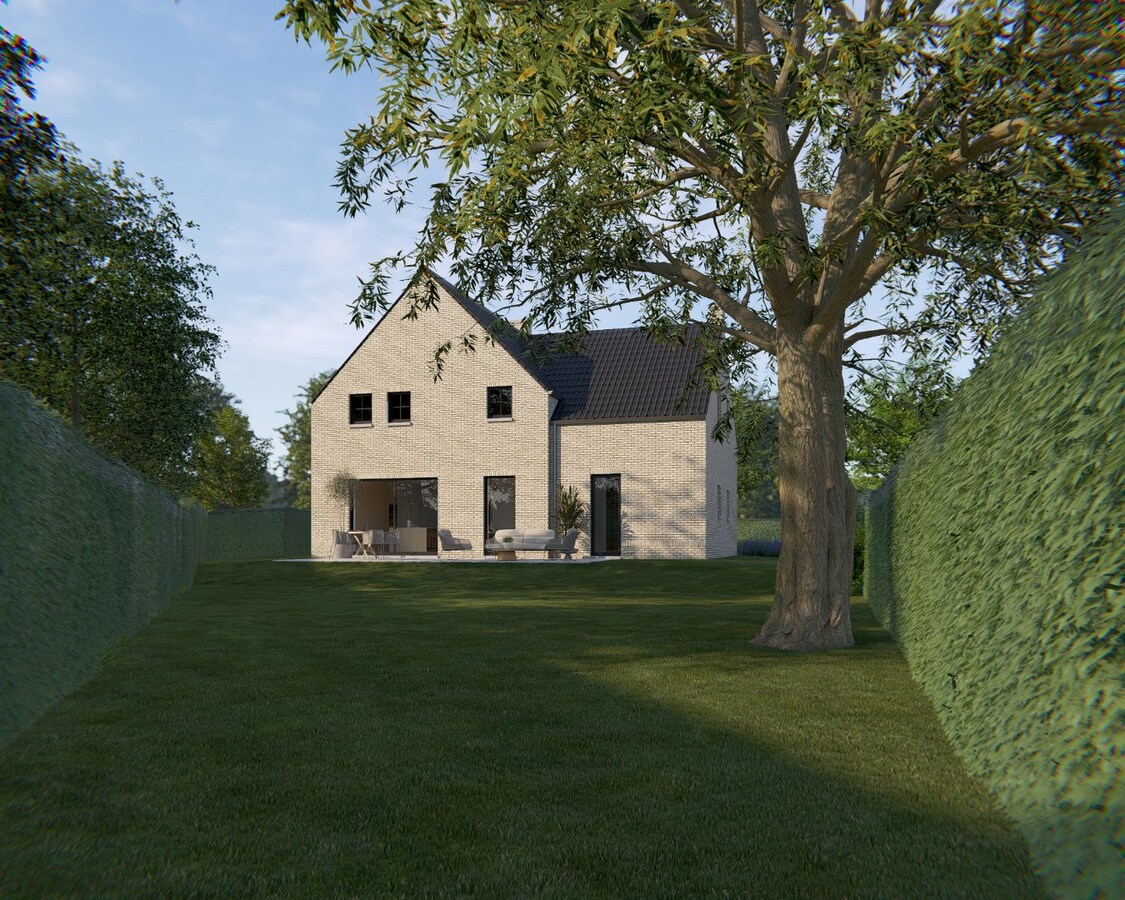Stijlvolle Bijna Energie Neutrale nieuwbouwwoning op een perceel van 8a41ca gelegen op een zeer rustige locatie! 
