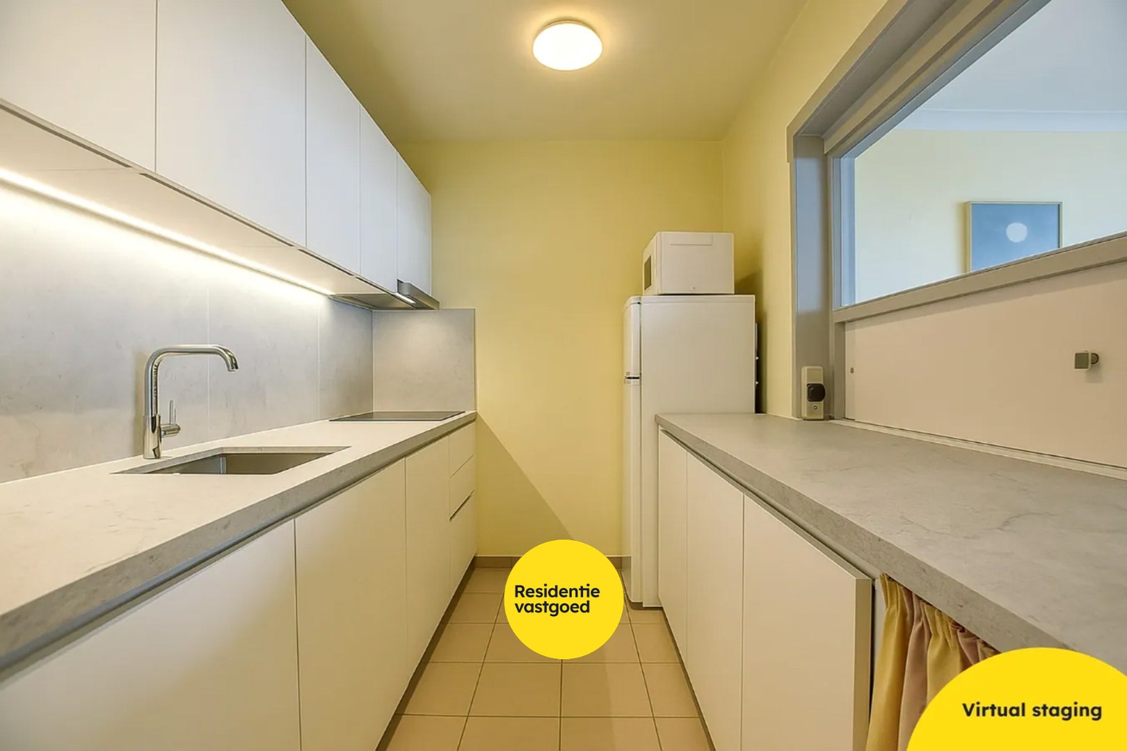 3-slaapkamerappartement (81m²) met ZEEZICHT Te Koksijde-Bad. 