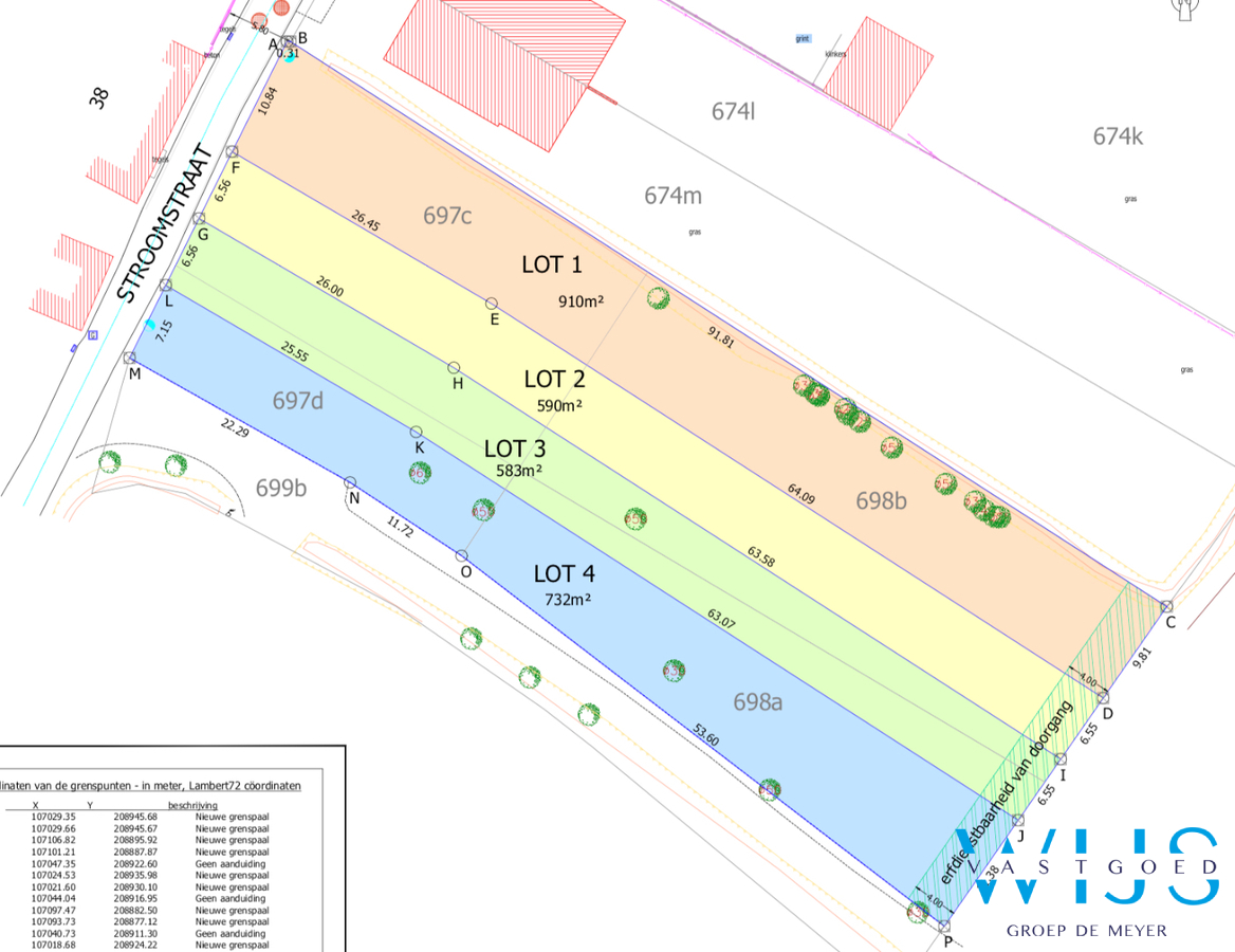 Nieuwbouwwoning op een perceel van 732m² in hartje Ertvelde ! 